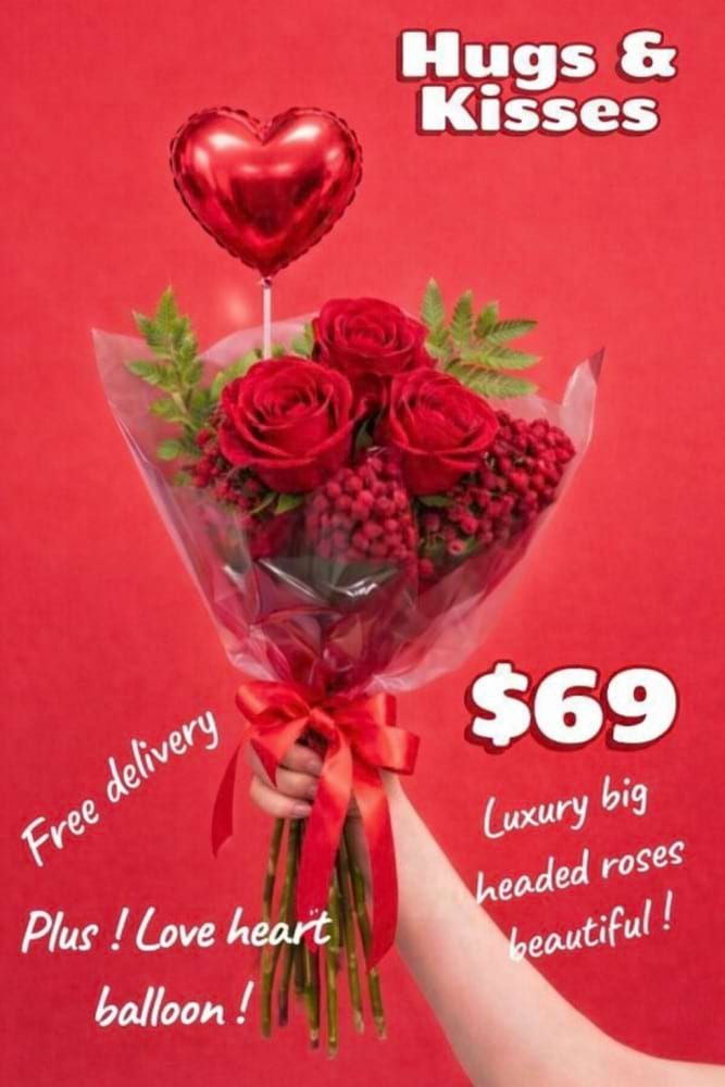 Valentie Delight bouquet 