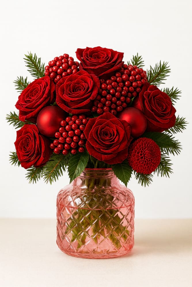 MERRY CHRISTMAS LUXURY DESIGNER BOUQUET 