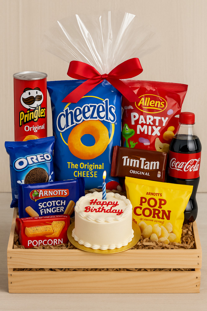 BIRTHDAY CAKE PARTY GIFT HAMPER 